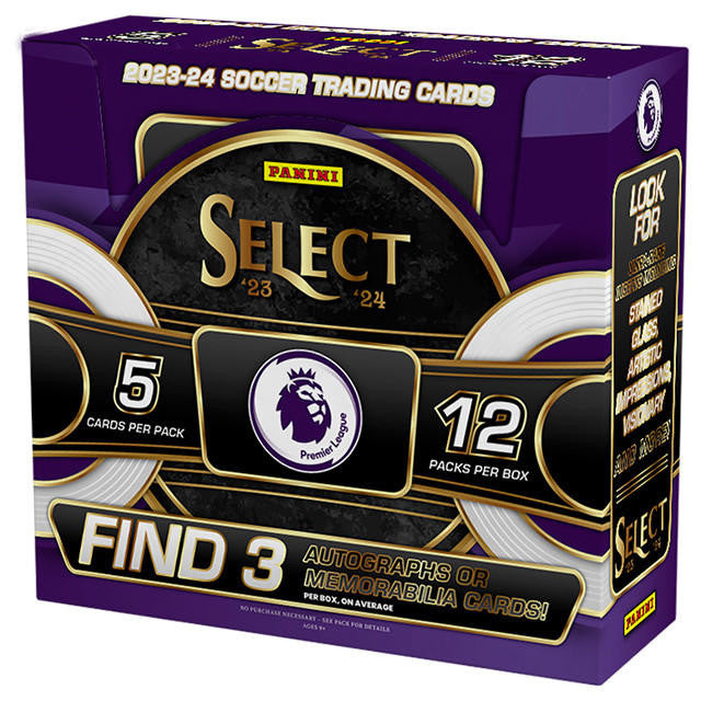 2023-2024 Panini Select English Premier League Soccer Hobby Box