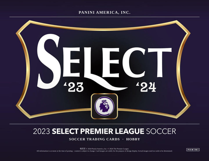 2023-2024 Panini Select English Premier League Soccer Hobby Box