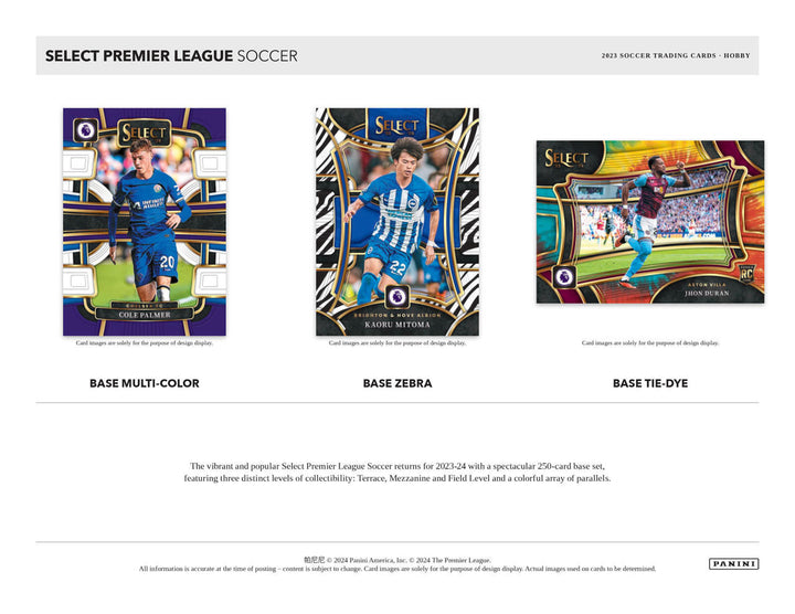 2023-2024 Panini Select English Premier League Soccer Hobby Box