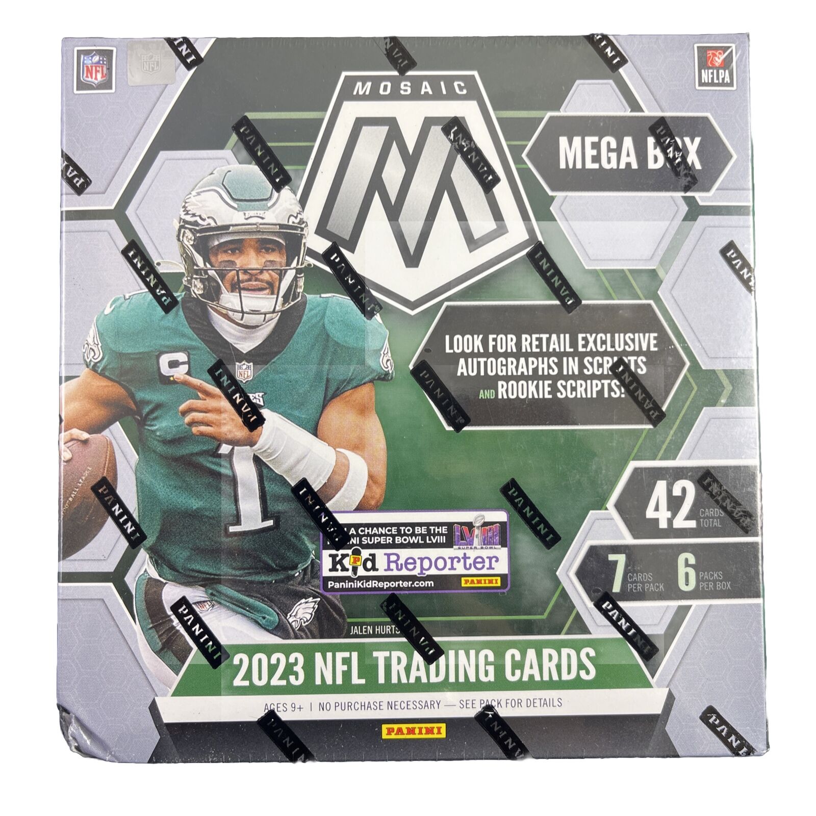 2023 Panini Mosaic Football Mega Box Hobby Card Shop