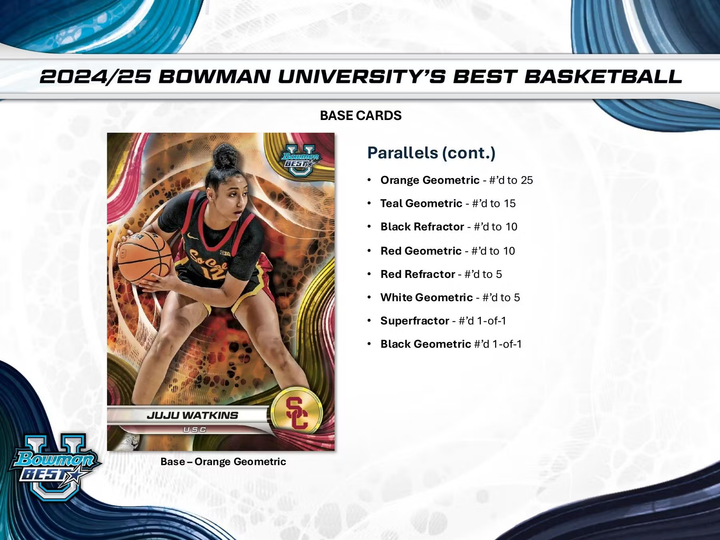 2024-2025 Bowman Best University Basketball Hobby Box
