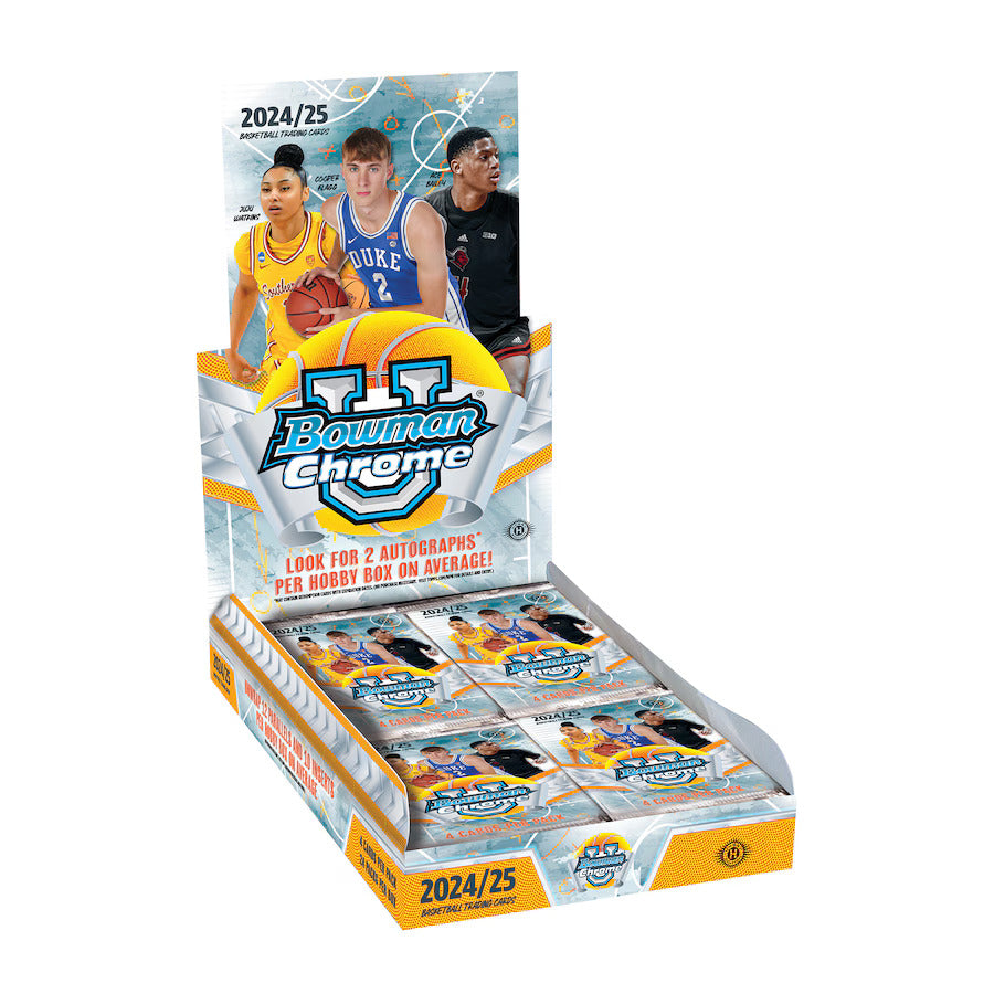 2024-2025 Bowman University Chrome Basketball Hobby Box