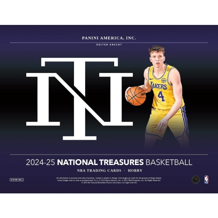 2024-2025 Panini National Treasures Basketball Hobby Box