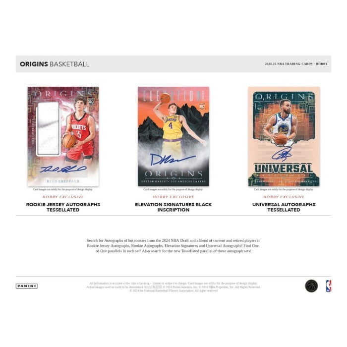 2024-2025 Panini Origins Basketball Hobby Box