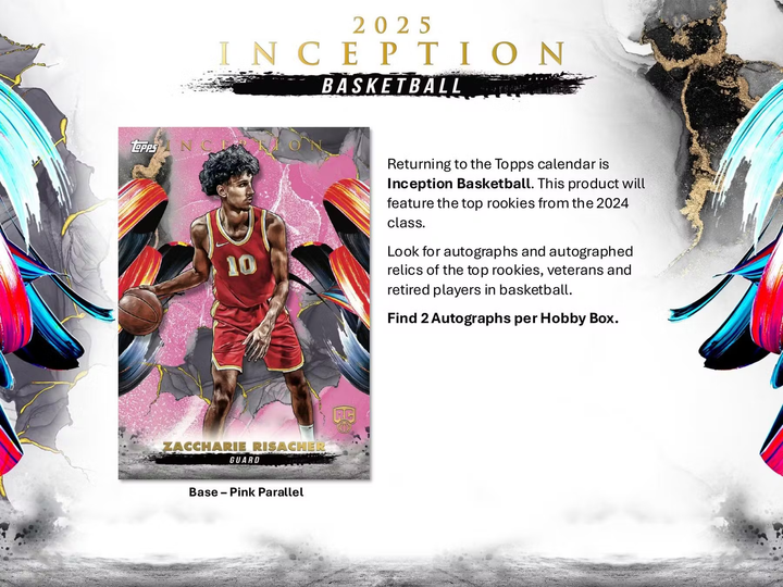 2024-2025 Topps Inception Basketball Hobby Box