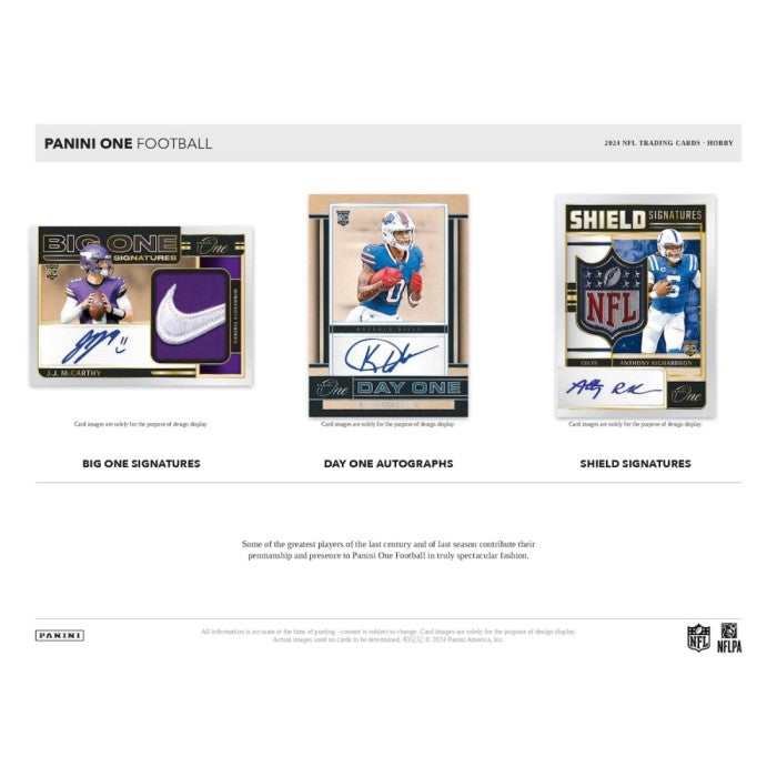 2024 Panini One Football Hobby Box