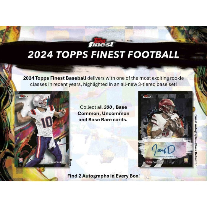2024 Topps Finest Breaker's Delight Football Hobby Box