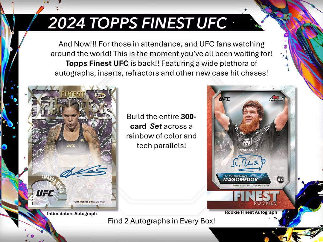 2025 Topps UFC Finest Hobby Box