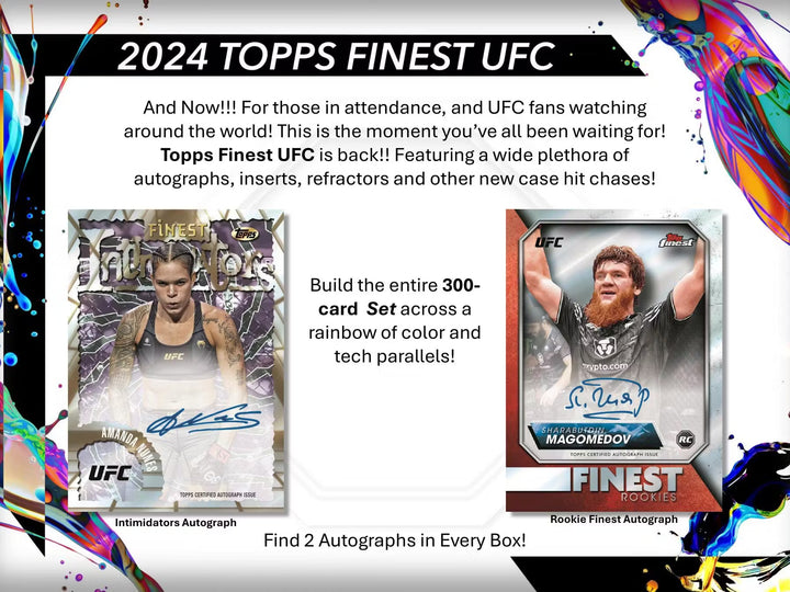 2025 Topps UFC Finest Hobby Box