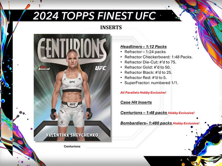 2025 Topps UFC Finest Hobby Box