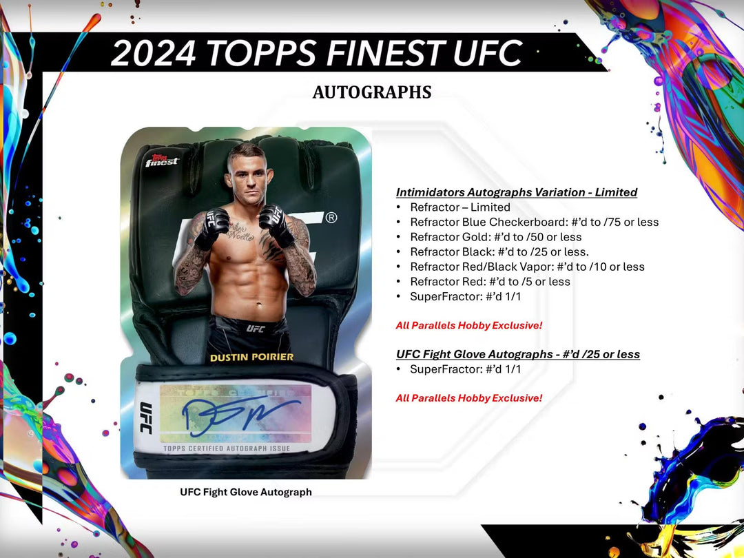 2025 Topps UFC Finest Hobby Box