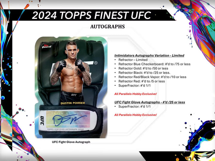 2025 Topps UFC Finest Hobby Box