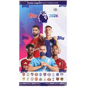 2024-2025 Topps English Premier League Soccer Hobby Box