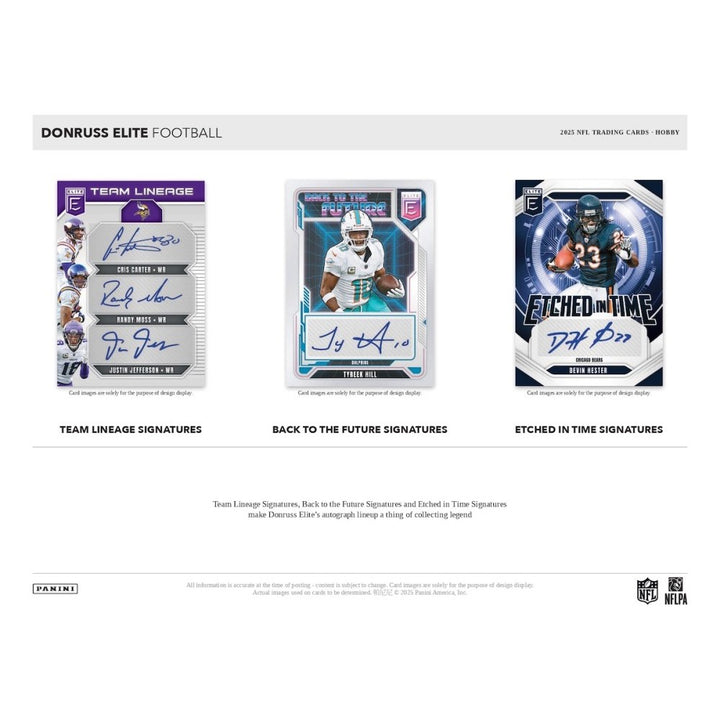 2025 Panini Donruss Elite Football Hobby Box