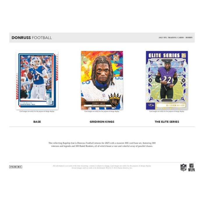 2025 Panini Donruss Football Hobby Box