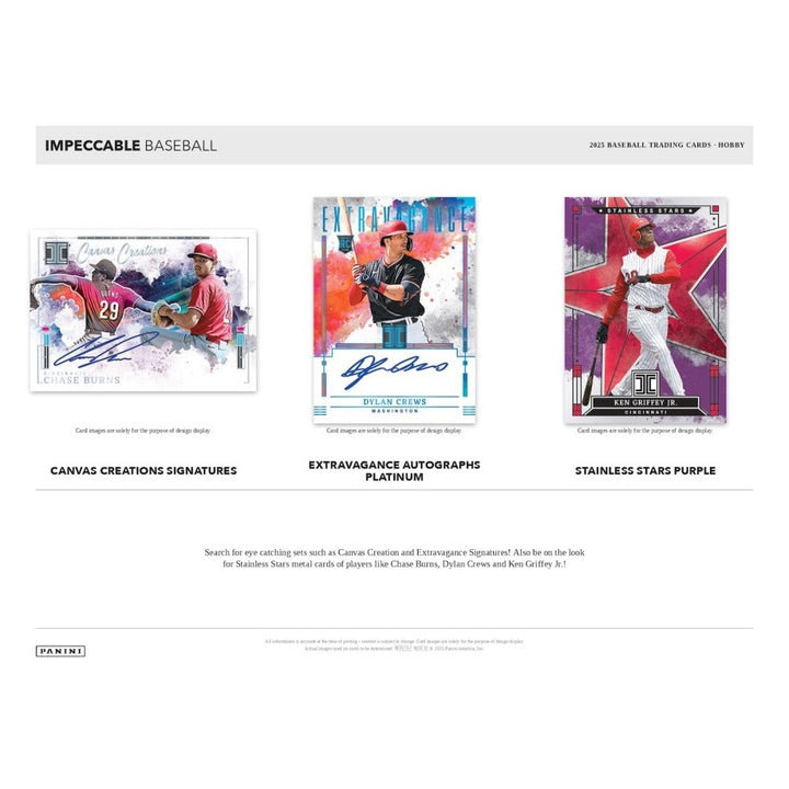 2025 Panini Impeccable Baseball Hobby Box