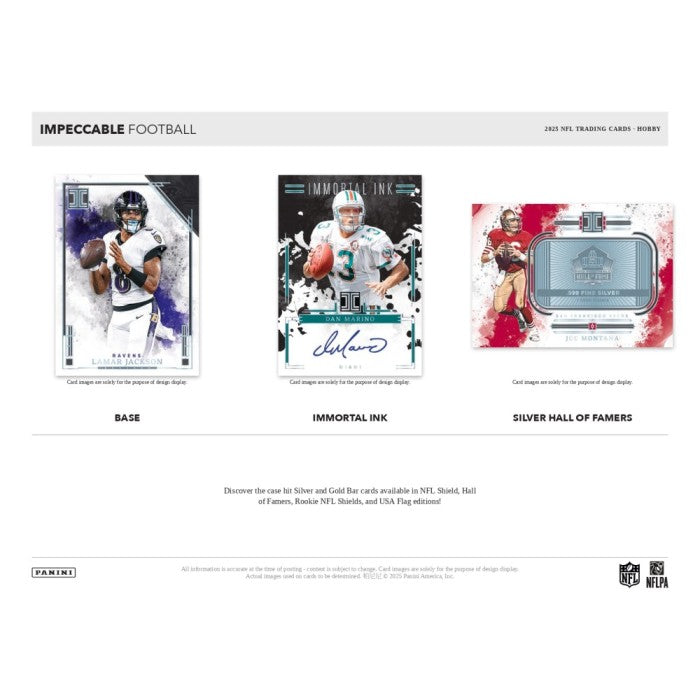 2025 Panini Impeccable Football Hobby Box
