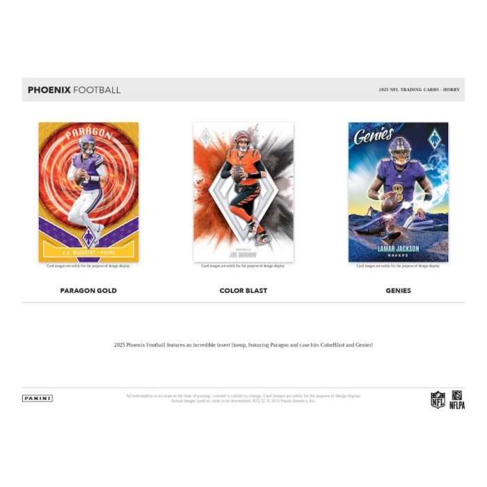 2025 Panini Phoenix Football Hobby Box