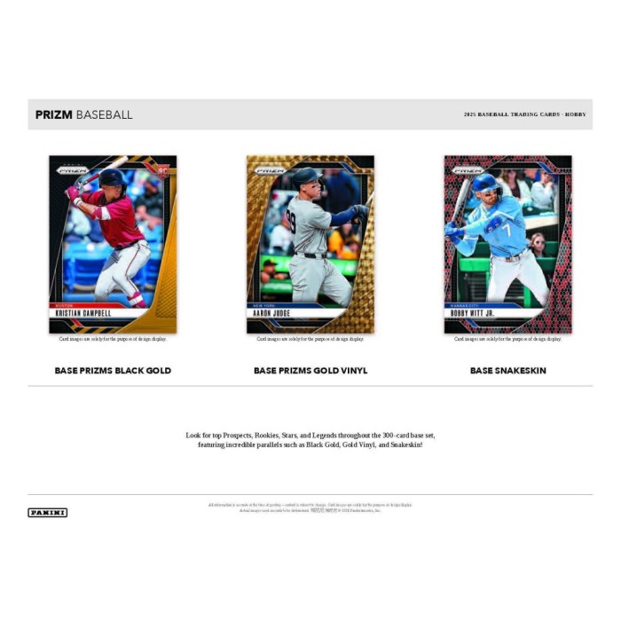 2025 Panini Prizm Baseball Hobby Box