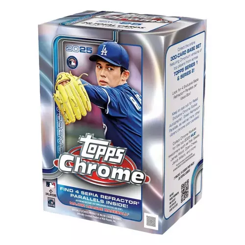 2025 Topps Chrome Baseball Blaster Box