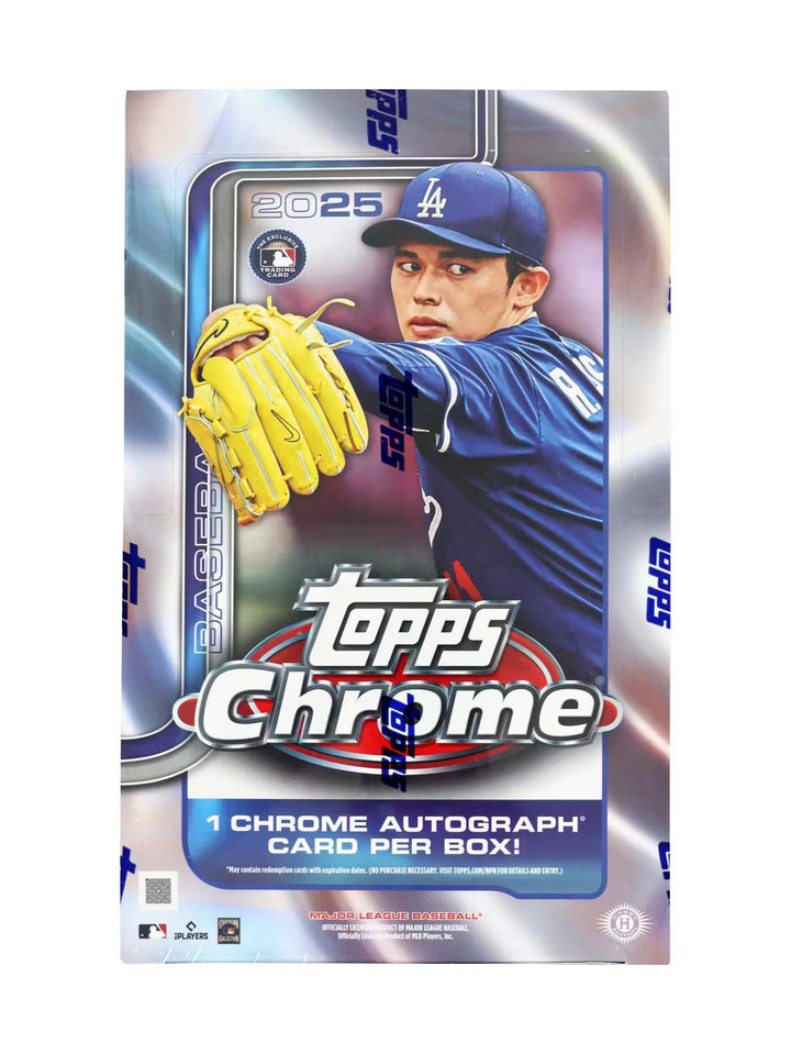 2025 Topps Chrome Baseball Blaster Box