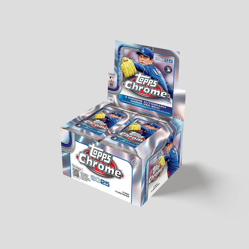 2025 Topps Chrome Baseball Jumbo Hobby Box