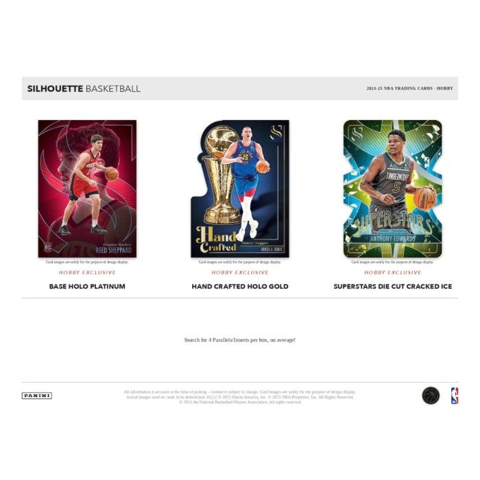 2024-2025 Panini Silhouette Basketball Hobby Box