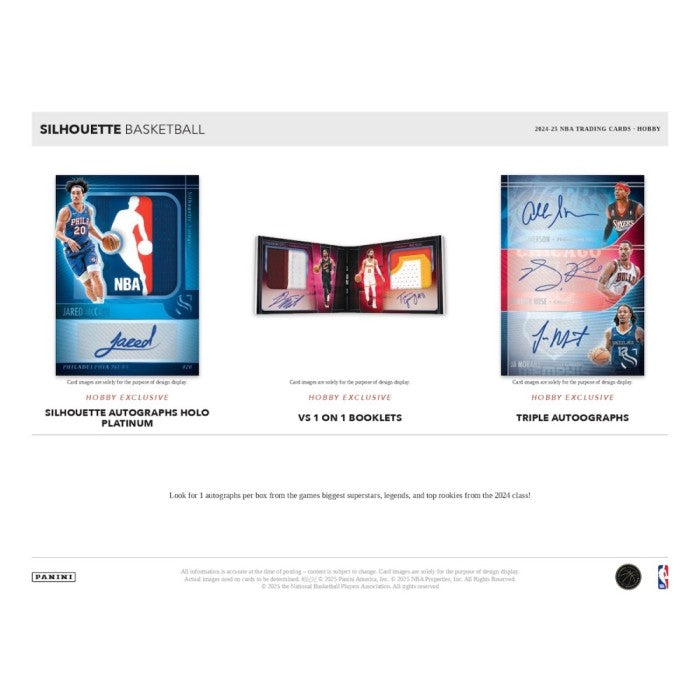 2024-2025 Panini Silhouette Basketball Hobby Box