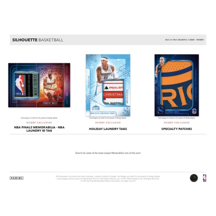 2024-2025 Panini Silhouette Basketball Hobby Box