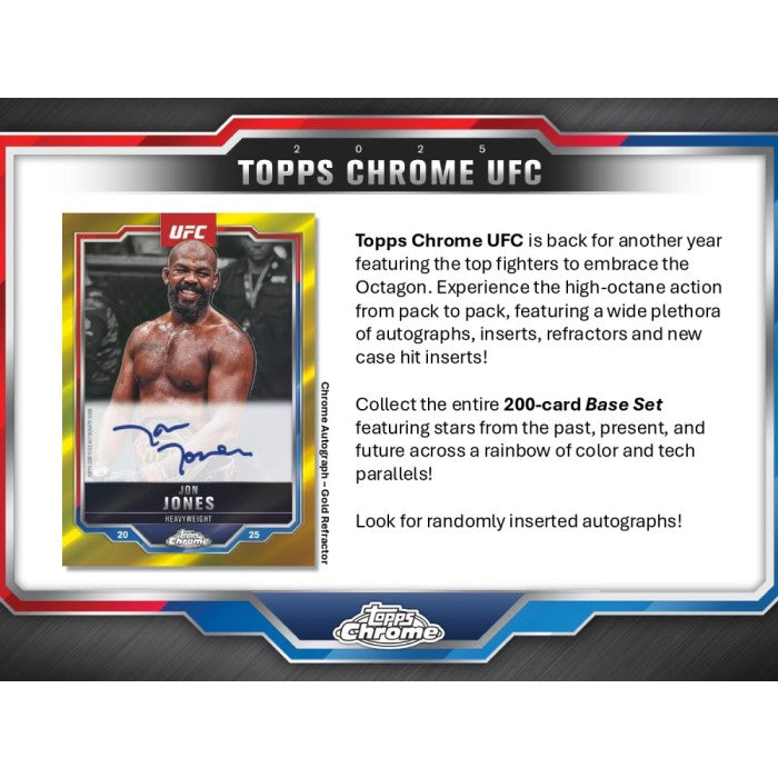 2025 Topps Chrome UFC Blaster Box