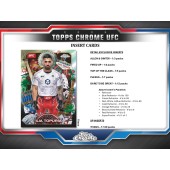 2025 Topps Chrome UFC Blaster Box