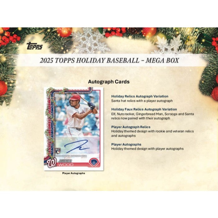 2025 Topps Holiday Baseball Tin