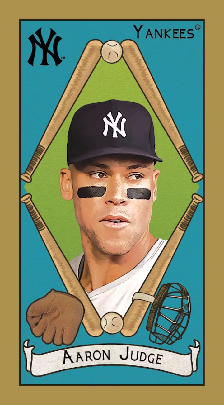 2025 Topps T205 Aaron Judge Card