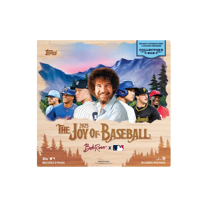 2025 Topps x Bob Ross The Joy of Baseball Collector's Edition Hobby Box