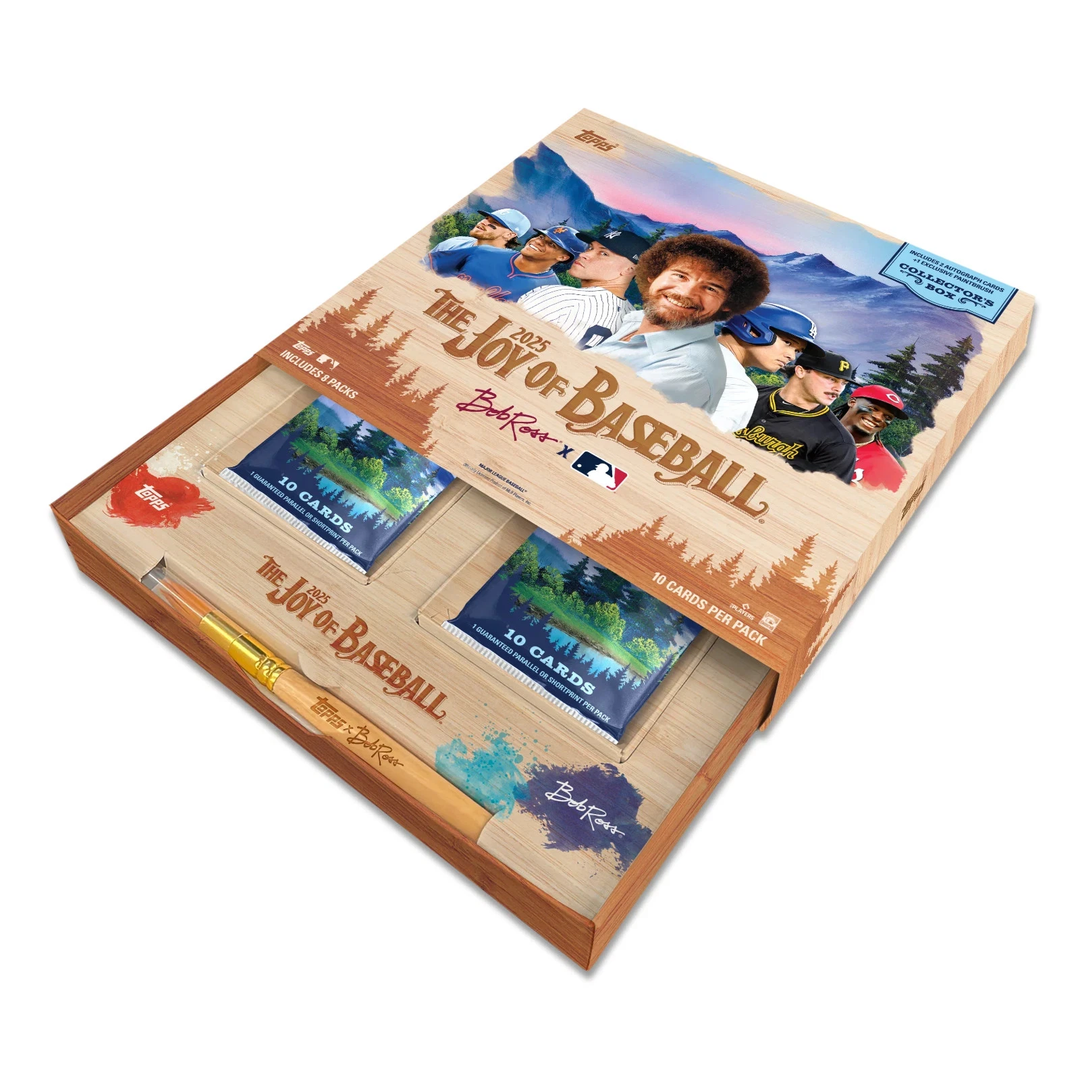 2025 Topps x Bob Ross The Joy of Baseball Collector's Edition Hobby Box