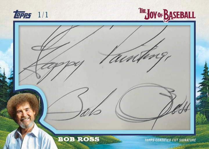 2025 Topps x Bob Ross The Joy of Baseball Happy Little (Hobby) Box