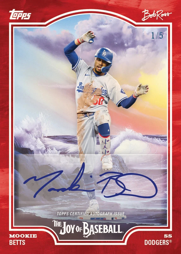 2025 Topps x Bob Ross The Joy of Baseball Happy Little (Hobby) Box