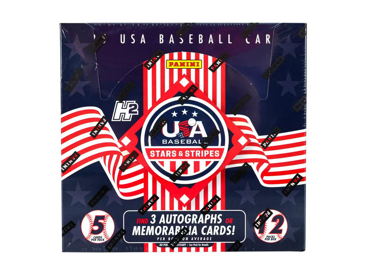 2025 Panini USA Stars and Stripes Baseball Mega Box