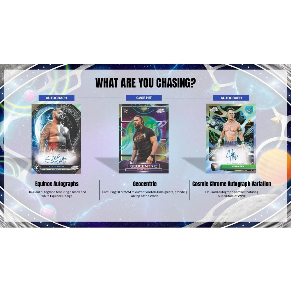 2026 Topps WWE Cosmic Chrome Wrestling Hobby Box