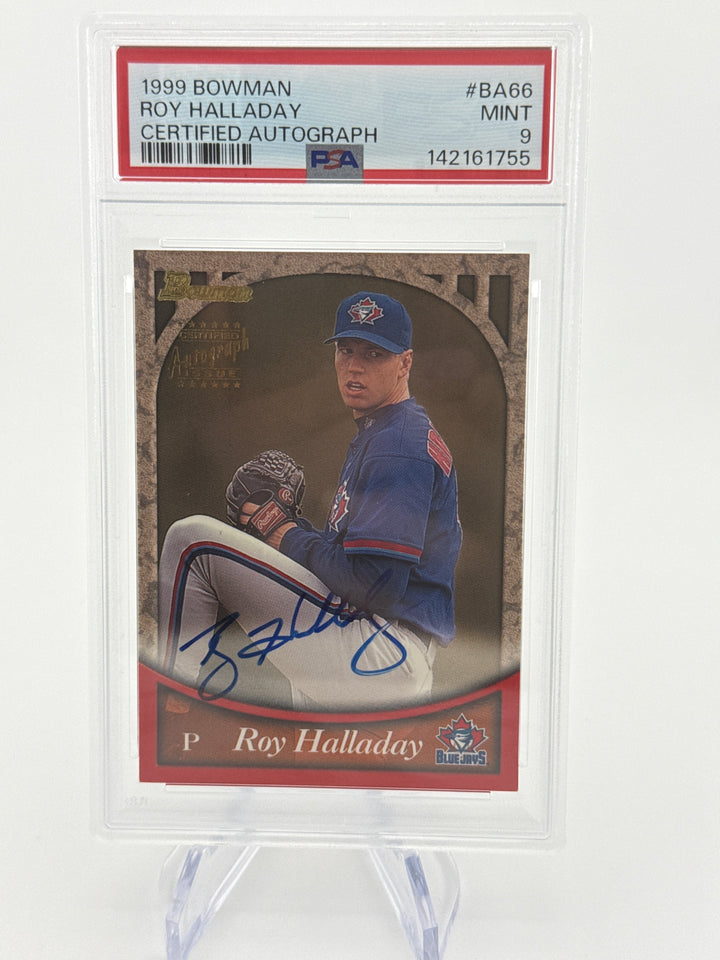 Roy Halladay 1999 Bowman Auto, PSA 9 Mint
