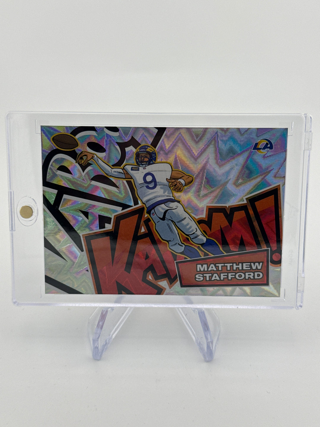 Matthew Stafford 2025 Panini Absolute KABOOM! Horizontal SSP Case Hit
