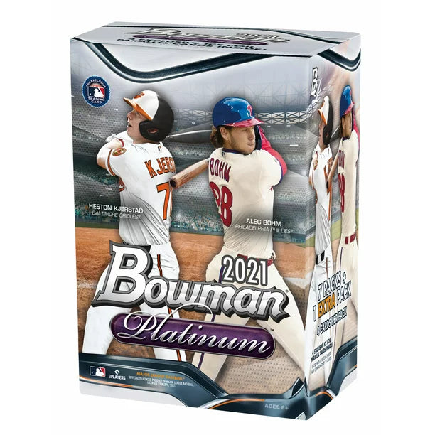 2021 Topps Bowman Platinum Baseball Blaster Box