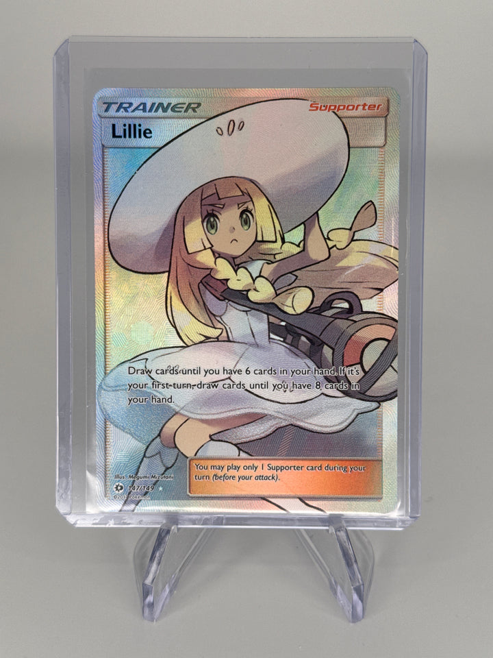 Pokemon TCG 2017 Lillie Trainer Sun & Moon Full Art, 147/149