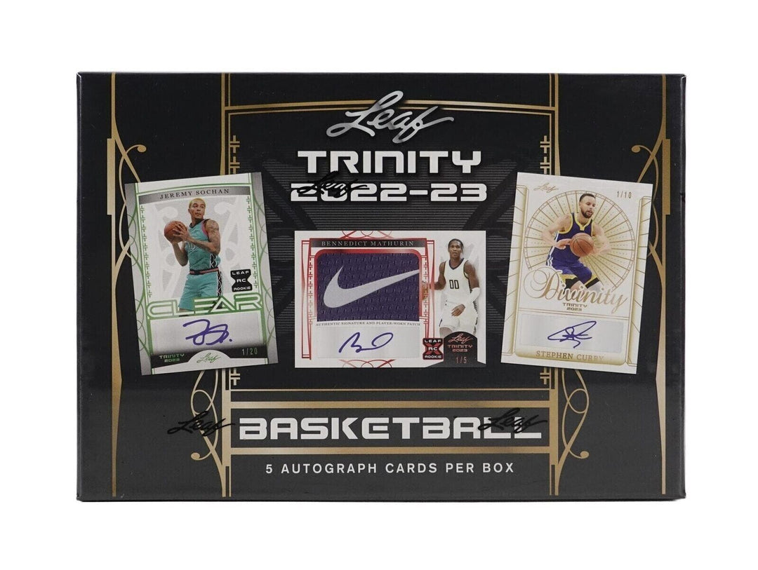 2022-2023 Leaf Trinity Basketball Hobby Box