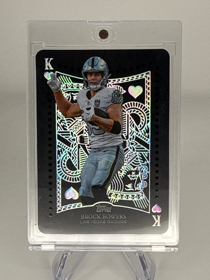 Brock Bowers 2026 Topps Flagship All Kings SSP Case Hit