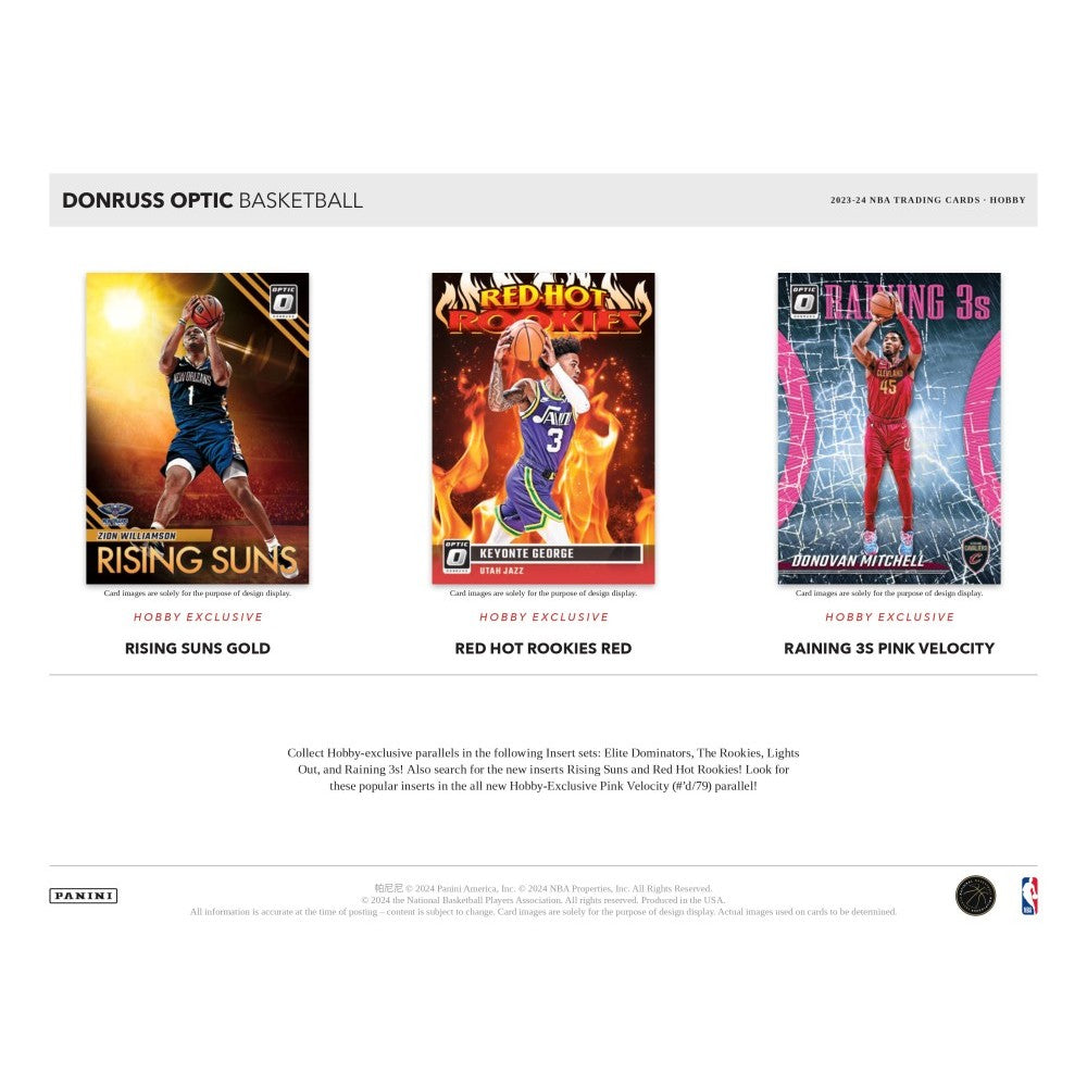 2023-2024 Panini Donruss Optic Basketball Hobby Box