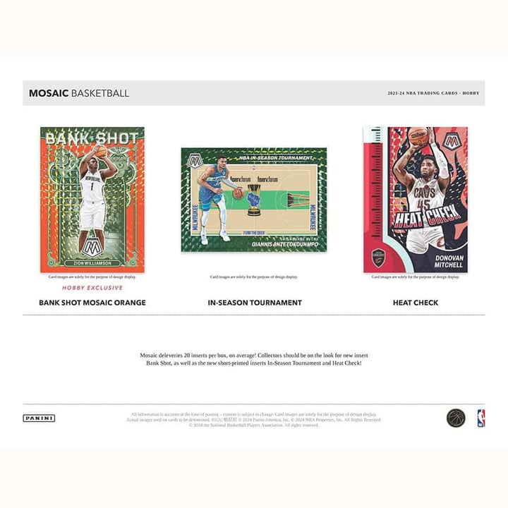 2023-2024 Panini Mosaic Basketball Hobby Box