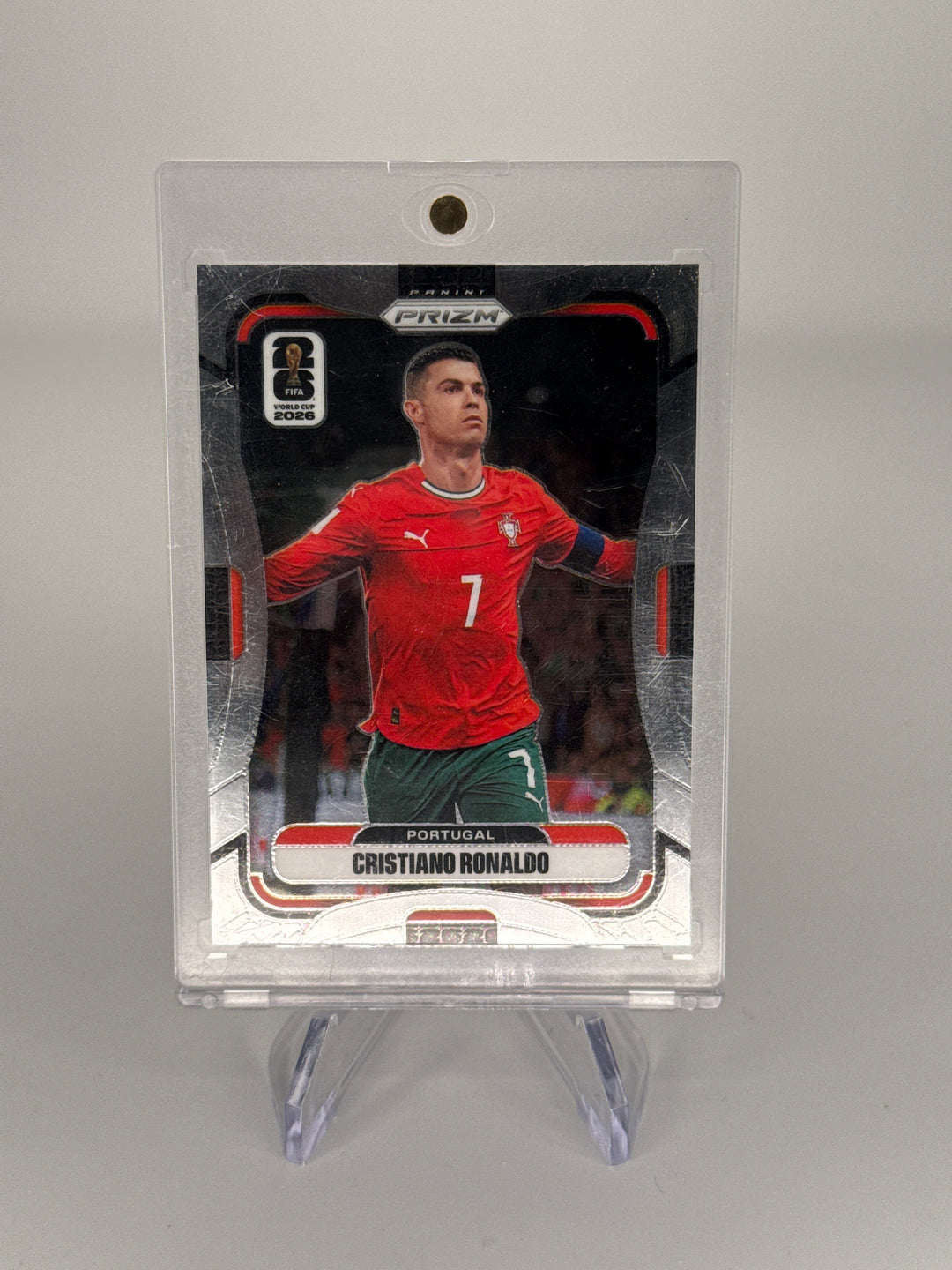 Cristiano Ronaldo 2026 Panini Prizm World Cup SP Image Variation