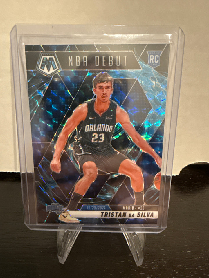 Tristan Da Silva 2024-2024 Panini Mosaic NBA Debut Genesis SSP Rookie