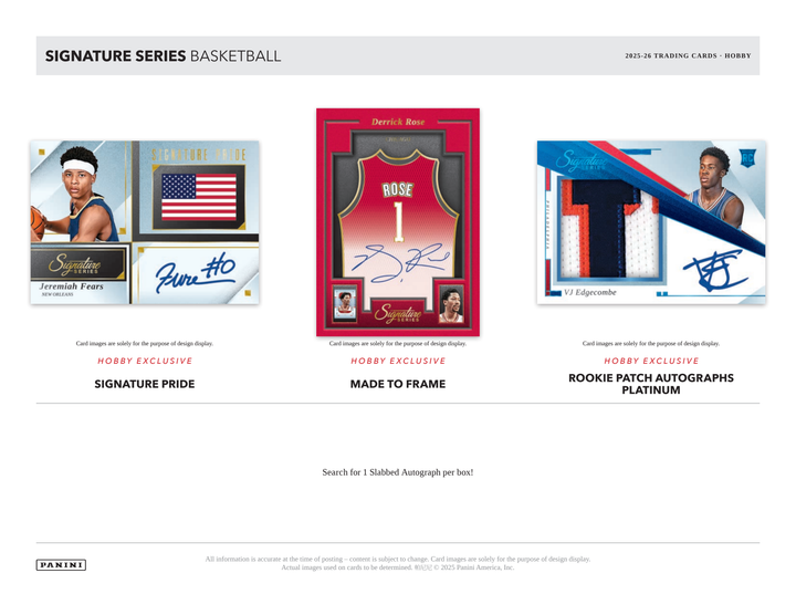Basketball trading card display with various cards featuring player images and autographs.